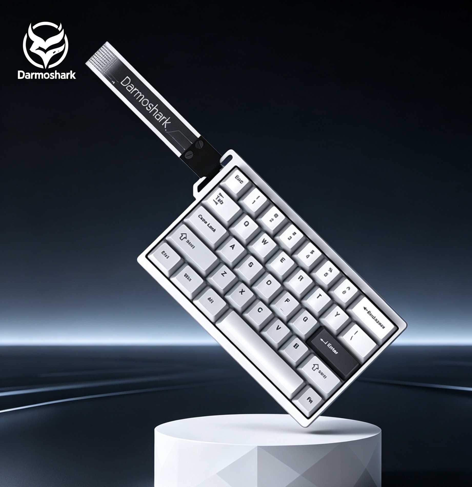 Darmoshark KT35 Magnetic Switc - Gaming Keyboard Hand recension och pris
