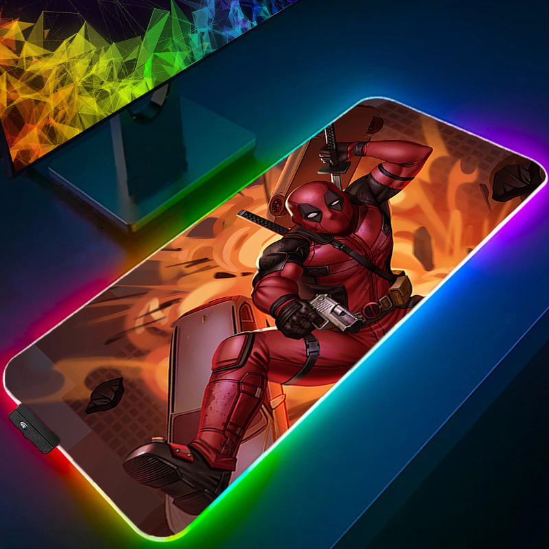 LED Mouse Pad Gaming Backlight - Gaming Keyboard No Rgb recension och pris
