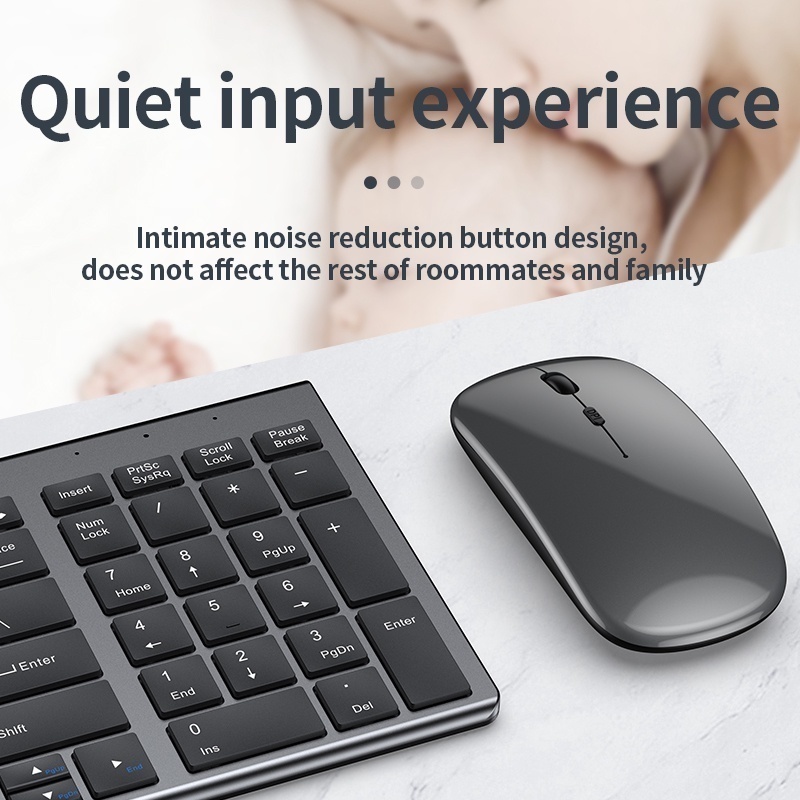 Jomaa Slim Rechargeable Blueto - Gaming Keyboard Extension recension och pris