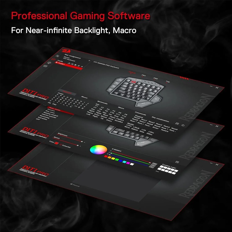 New Redragon K585 PRO Wireless - Gaming Keyboard Half recension och pris