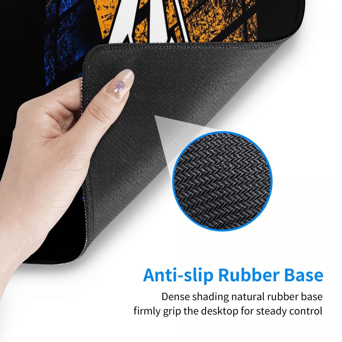 Large Mouse Pad Half Diamond V - Gaming Keyboard Half recension och pris