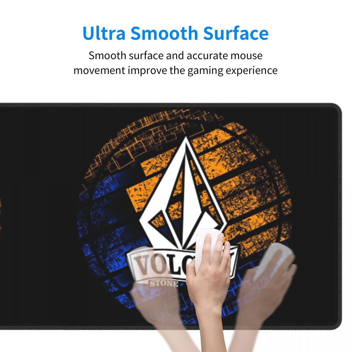 Large Mouse Pad Half Diamond V - Gaming Keyboard Half recension och pris