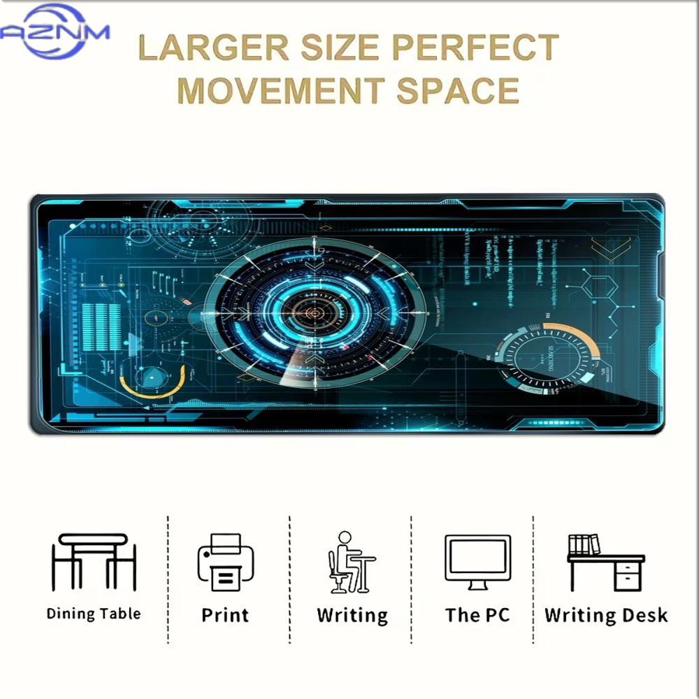 Sci-Fi Tech Dashboard Gaming M - Gaming Keyboard Typewriter recension och pris