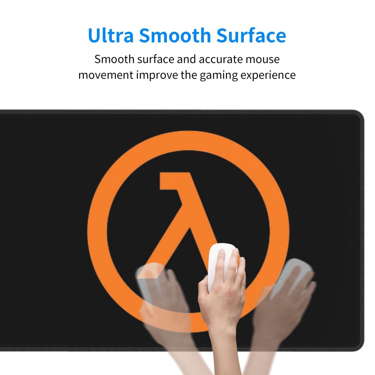 Half Life Lambda Large Mouse P - Gaming Keyboard Half recension och pris