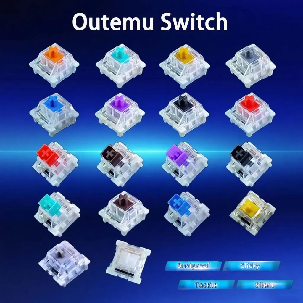 Outemu Switches Mechanical Key - Mechanical Switch Tester recension och pris