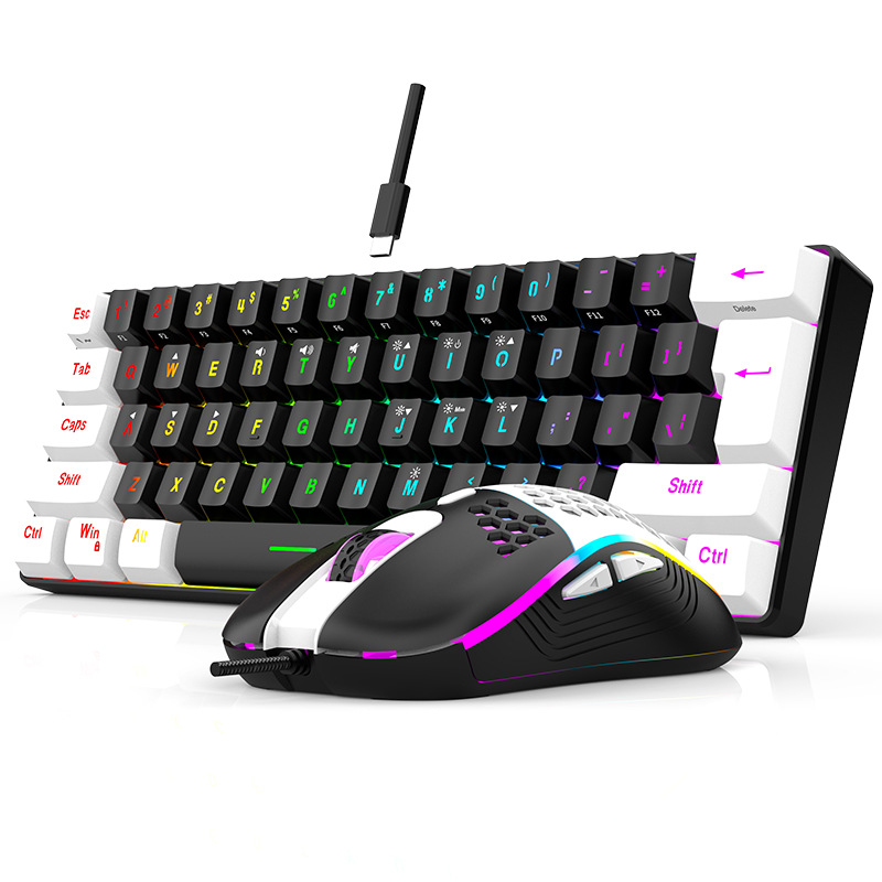 Keyboard and Mouse Sets 60% RG - Gaming Keyboard Extension recension och pris